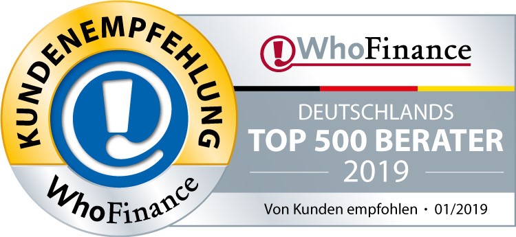 Top 500 Auszeichnung Top 500 Berater Philipp Flade